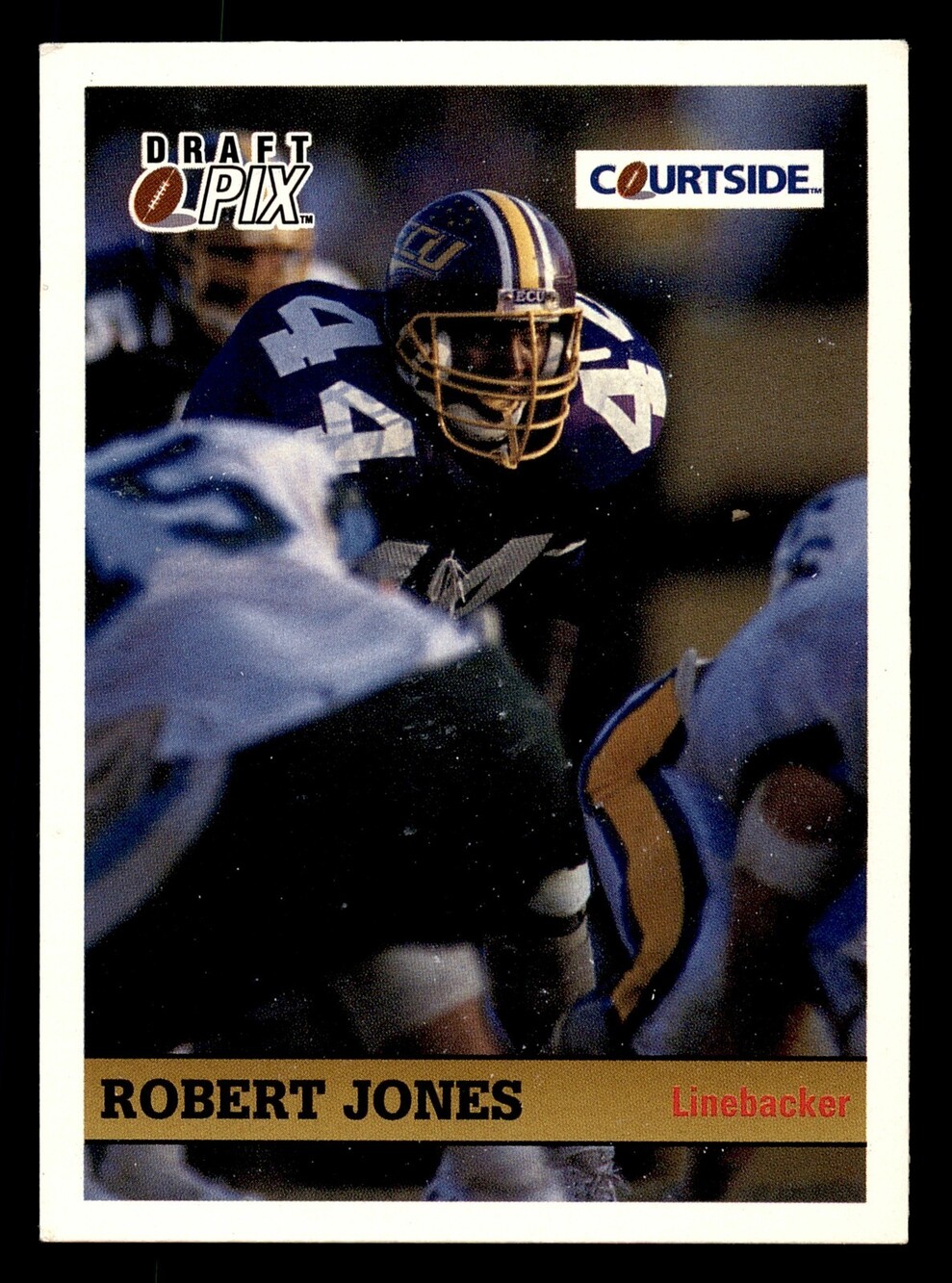 1992 Courtside Draft Pix #90 Robert Jones Football Card